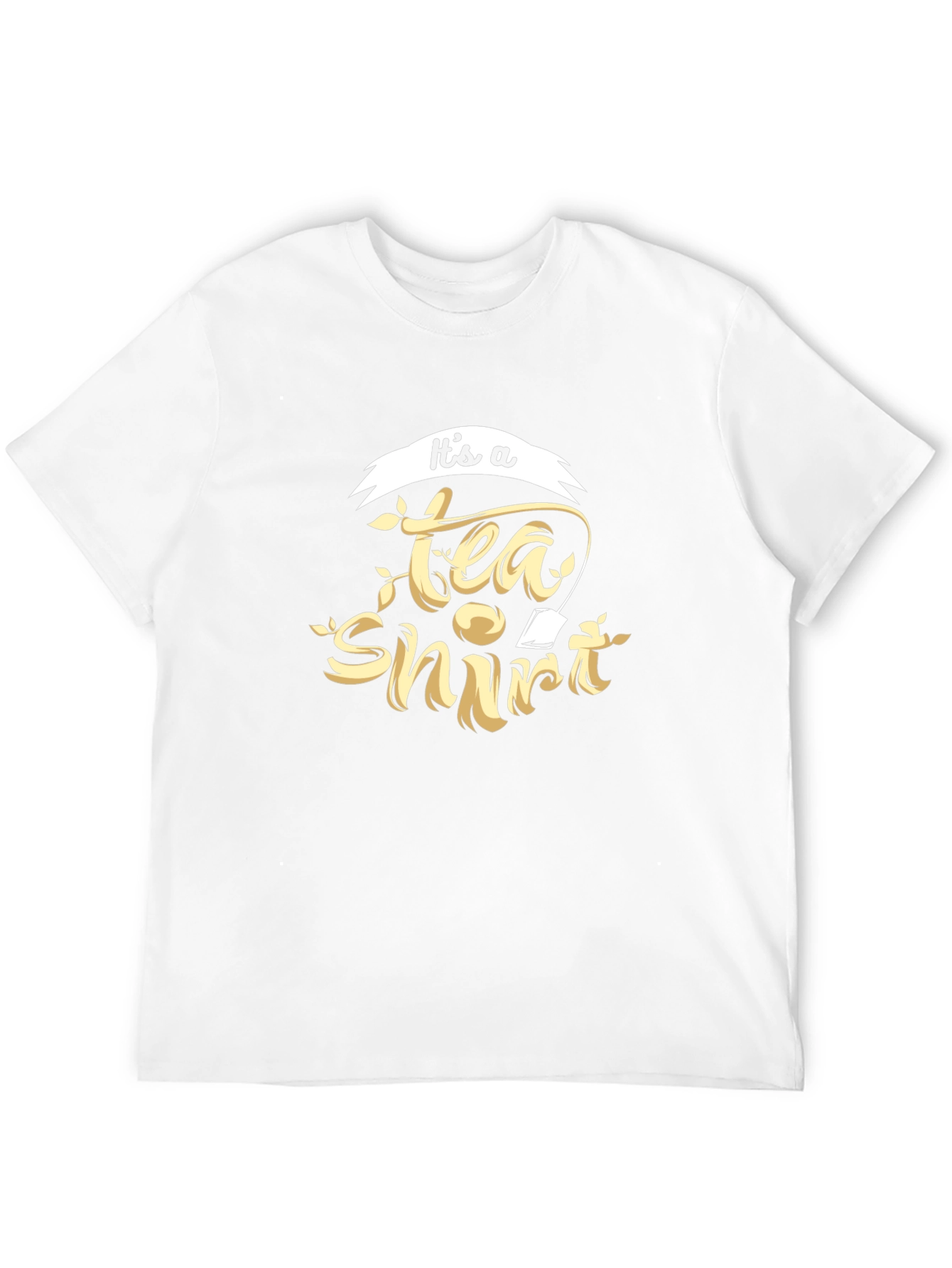 Its a Tea Shirt Black Cotton Tee