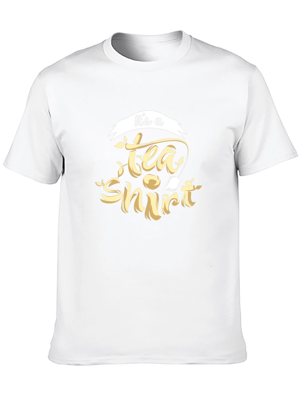 Its a Tea Shirt Black Cotton Tee