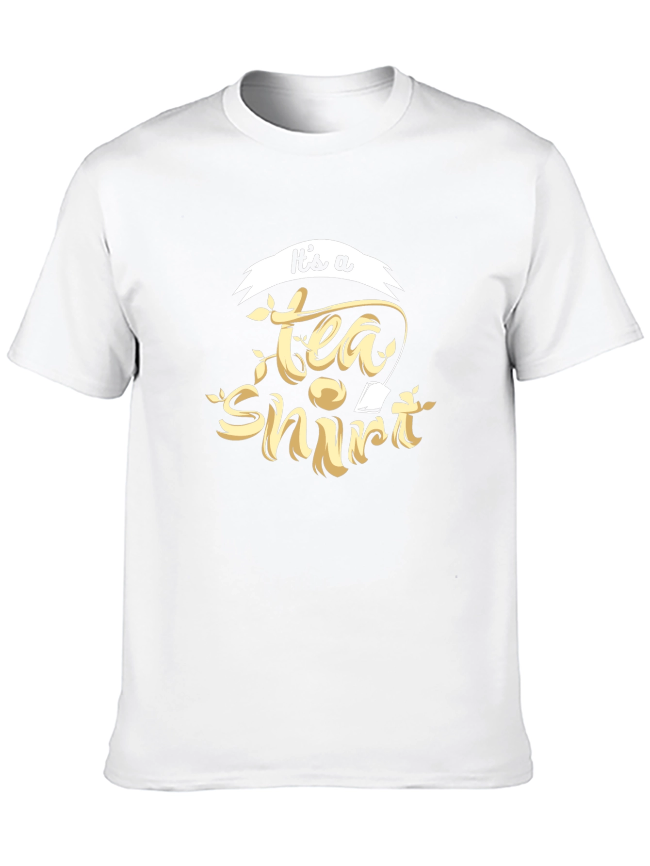 Its a Tea Shirt Black Cotton Tee