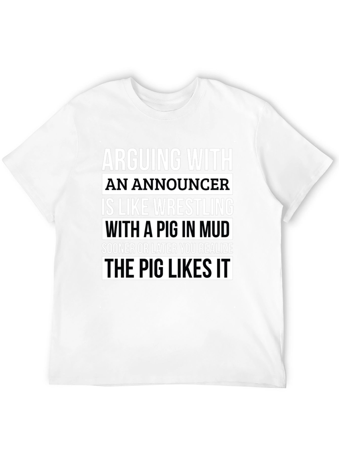 Announcer Pig T-Shirt