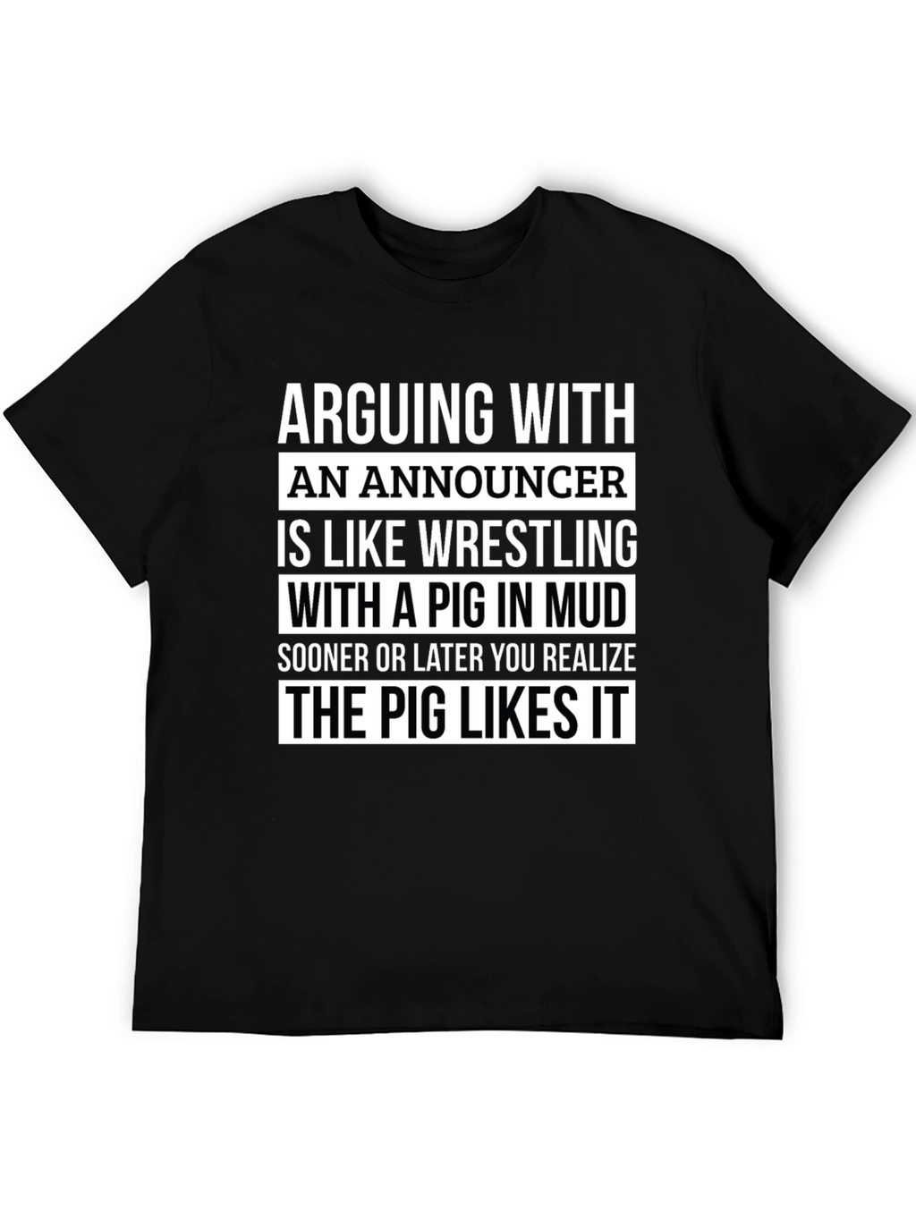 Announcer Pig T-Shirt