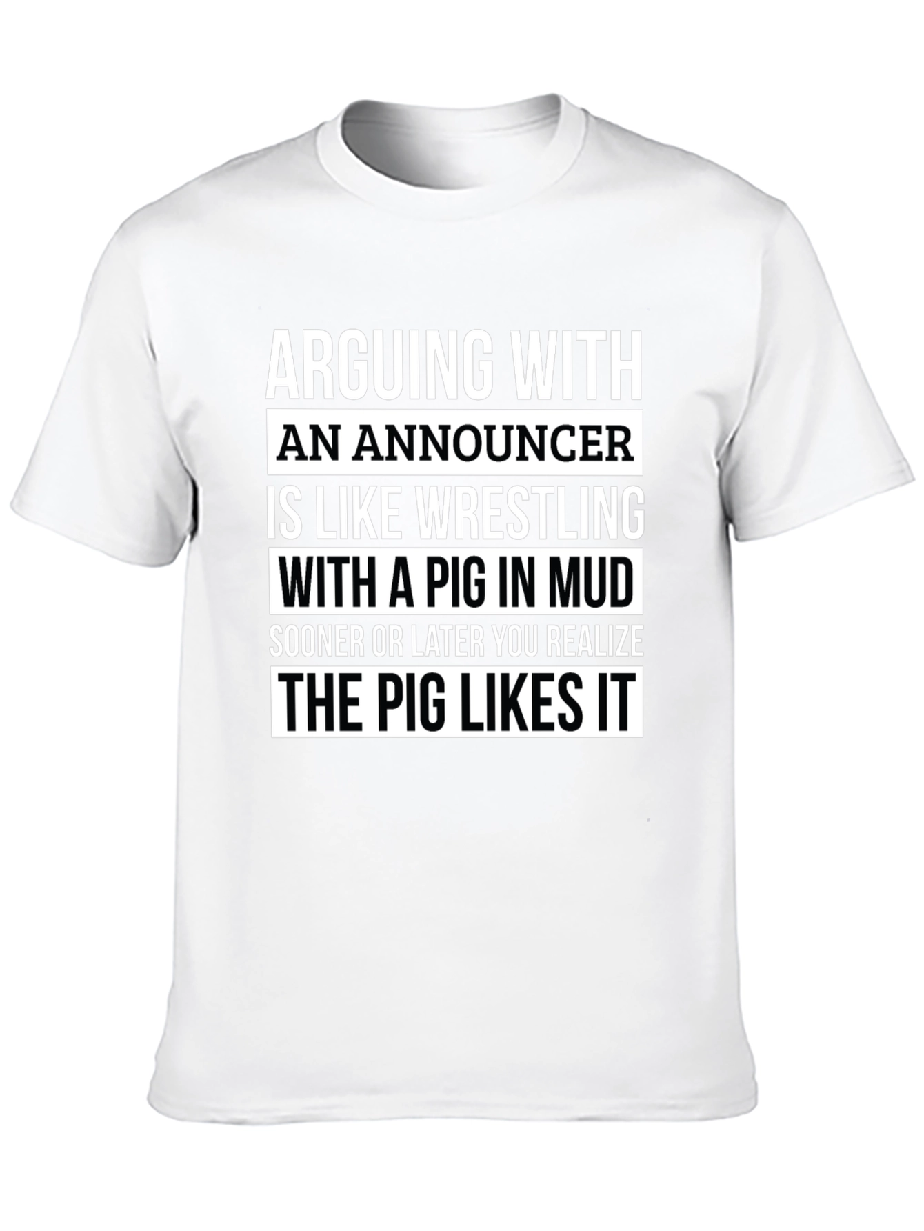 Announcer Pig T-Shirt