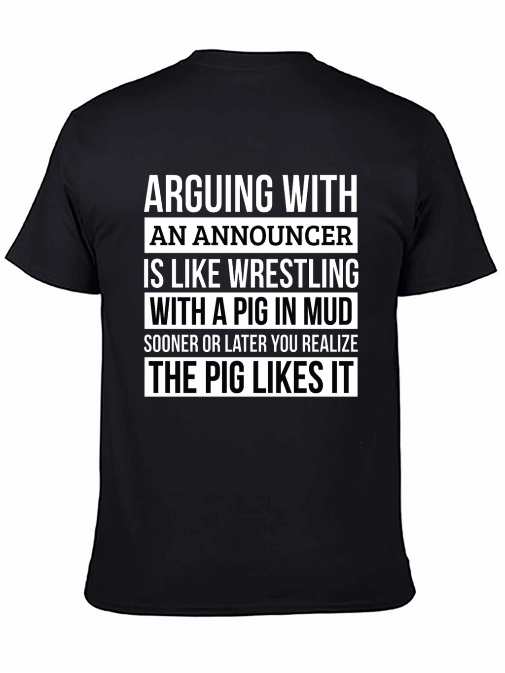 Announcer Pig T-Shirt