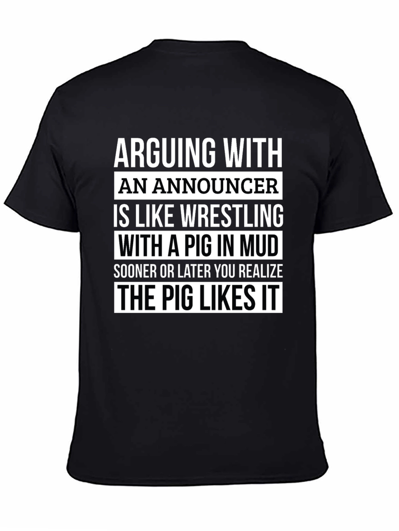 Announcer Pig T-Shirt
