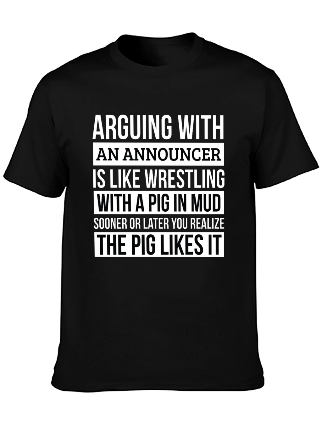 Announcer Pig T-Shirt