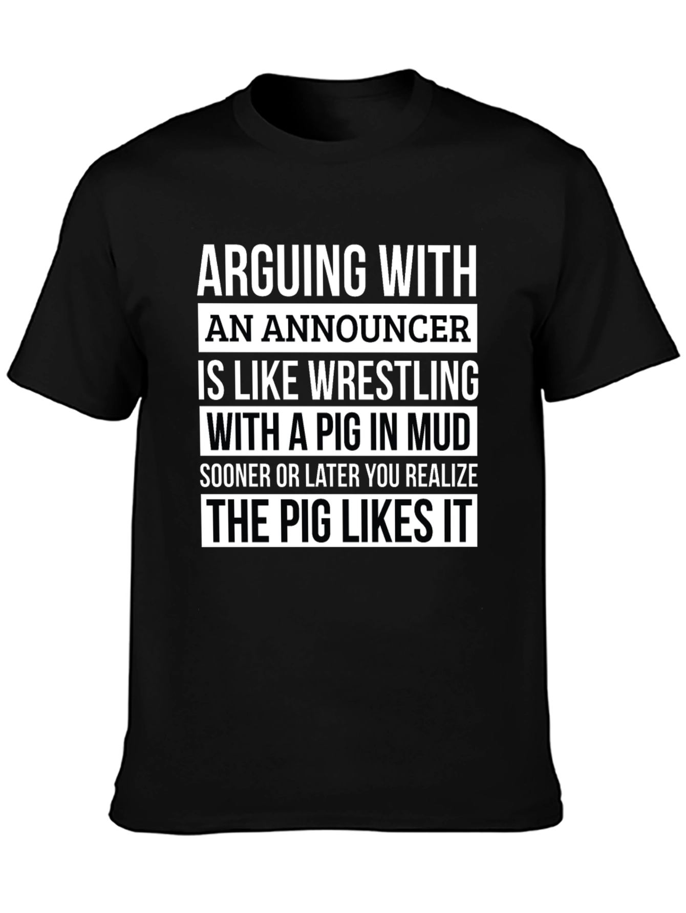Announcer Pig T-Shirt