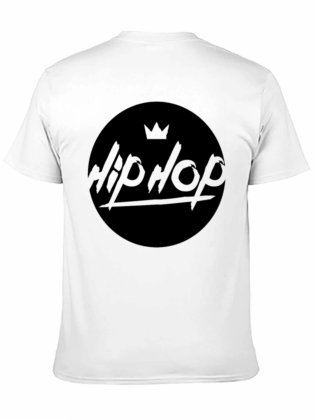 Black Hip Hop Crown T-Shirt
