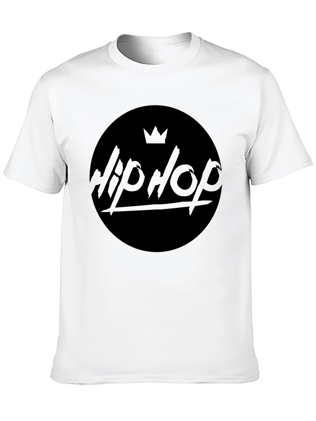 Black Hip Hop Crown T-Shirt