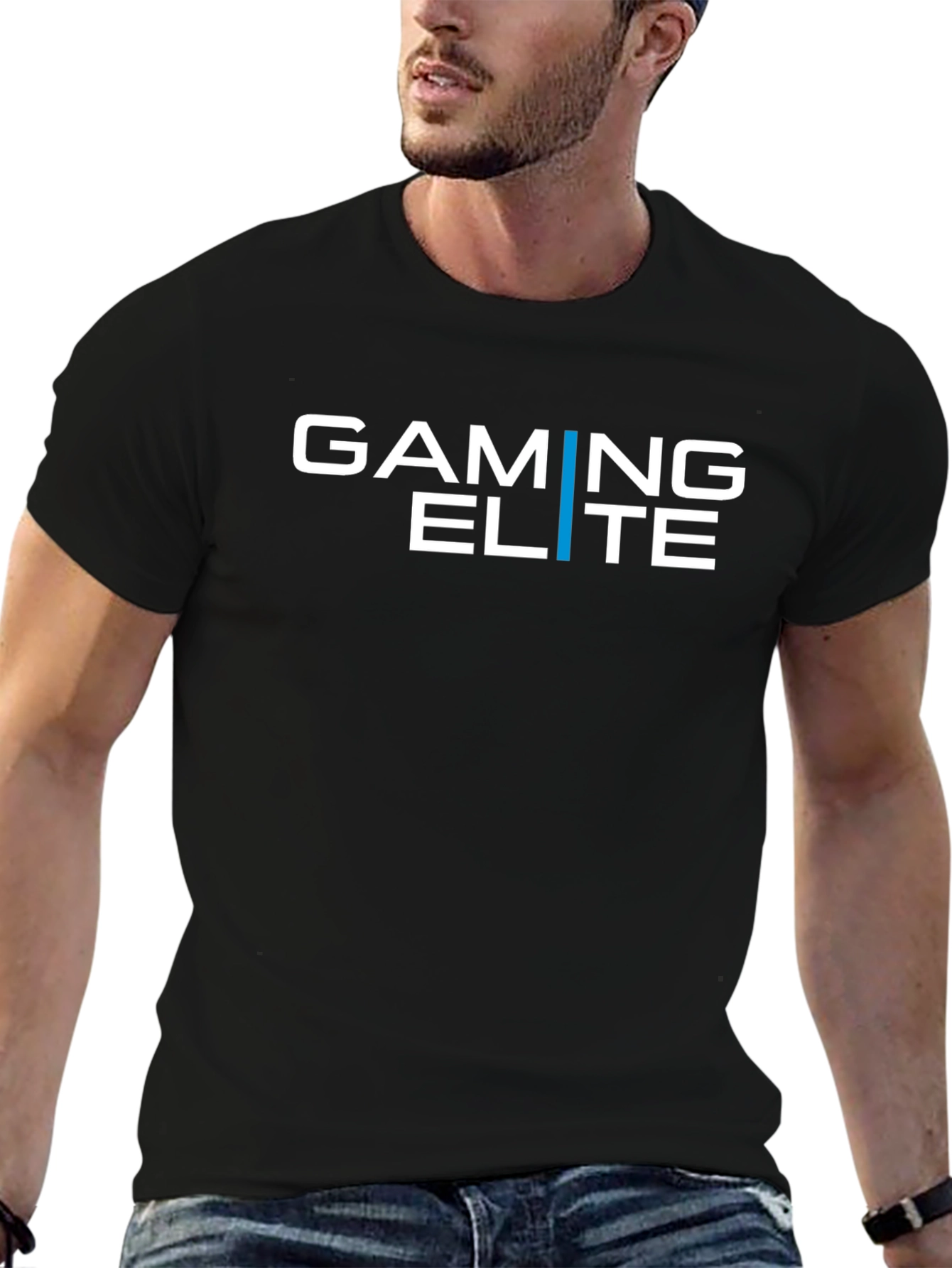 Gaming Elite Black T-Shirt