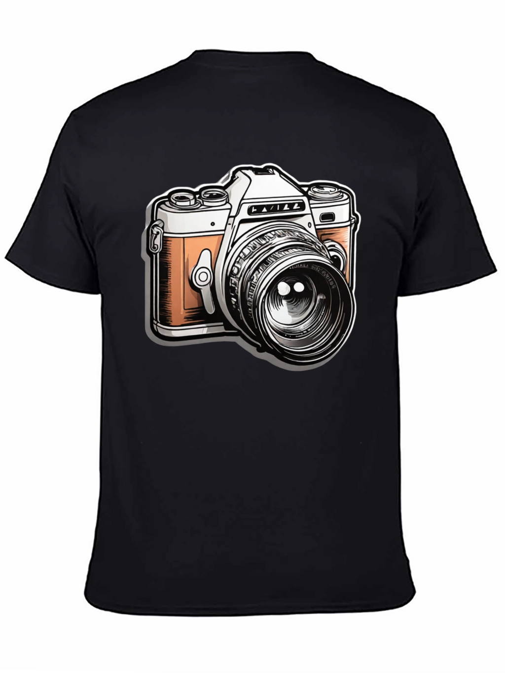 Retro Camera Graphic T-Shirt - Classic Style