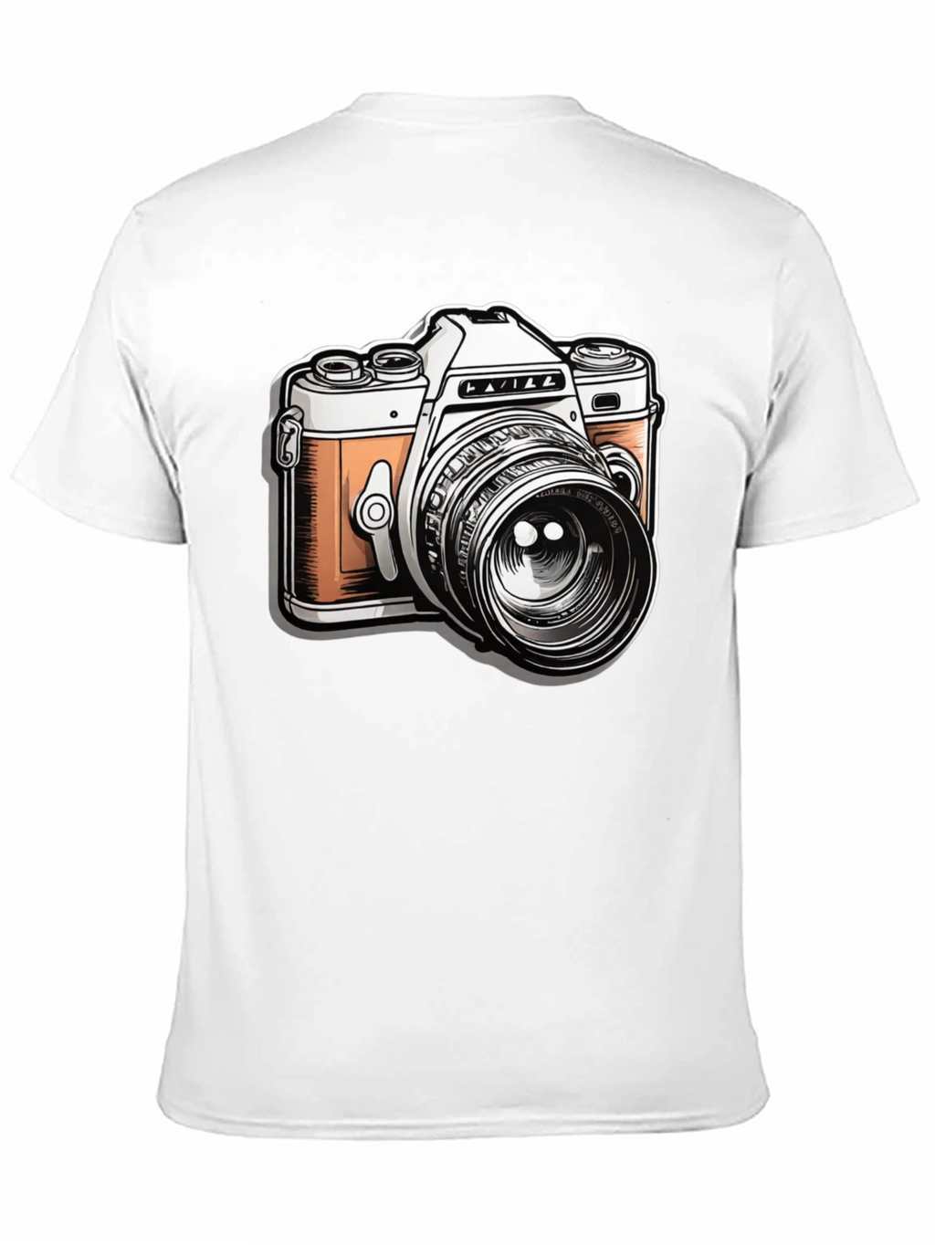 Retro Camera Graphic T-Shirt - Classic Style