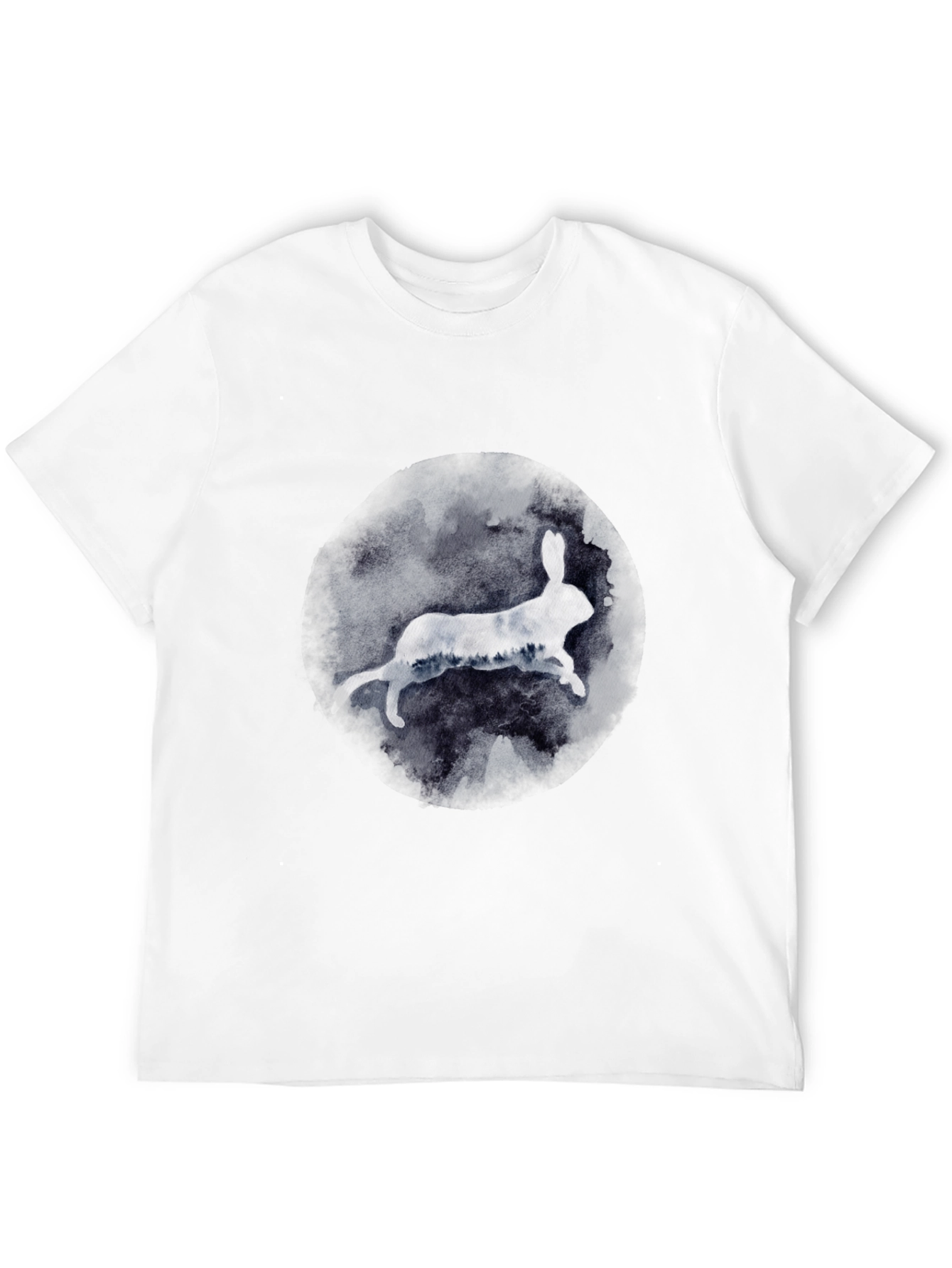 Rabbit Silhouette Graphic Tee