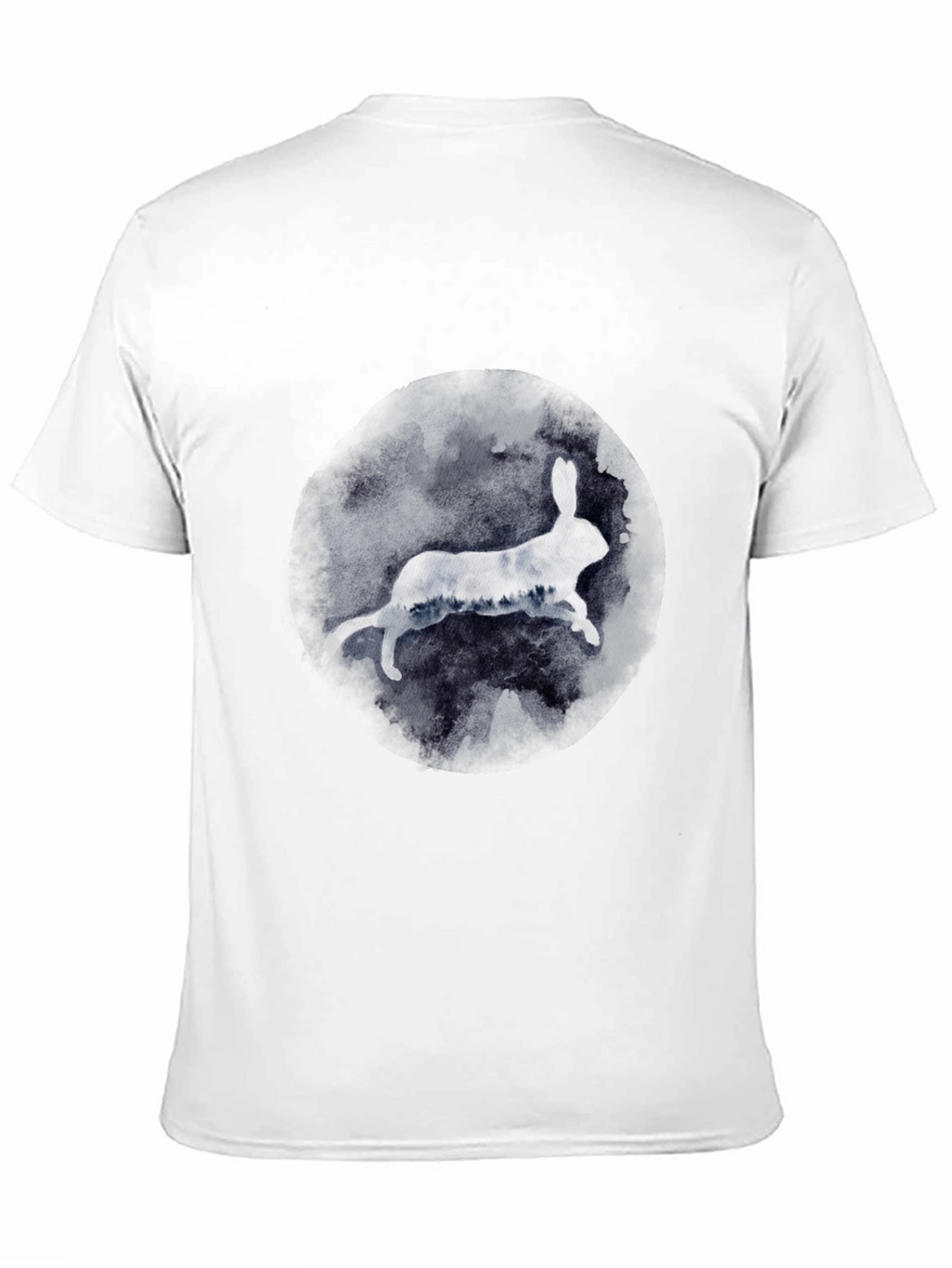 Rabbit Silhouette Graphic Tee
