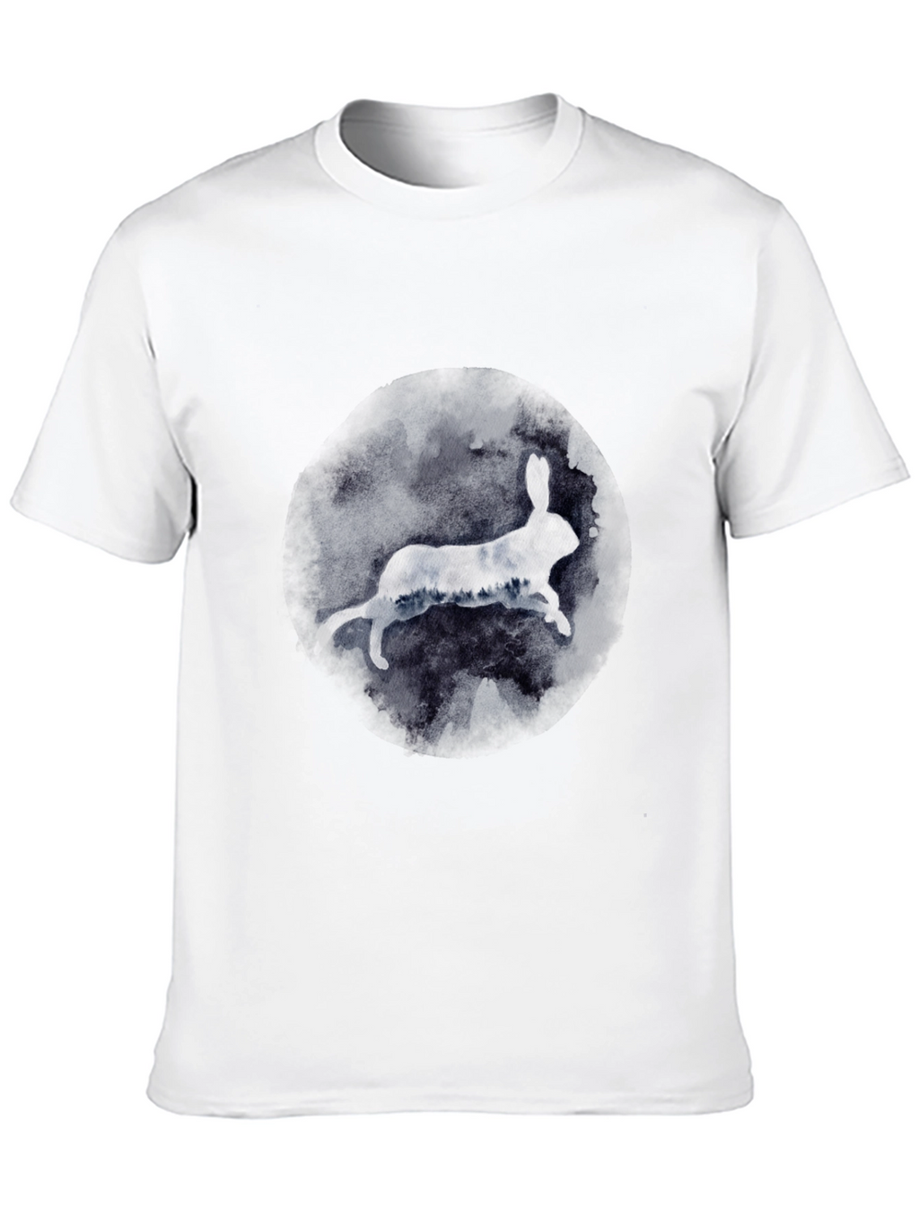 Rabbit Silhouette Graphic Tee
