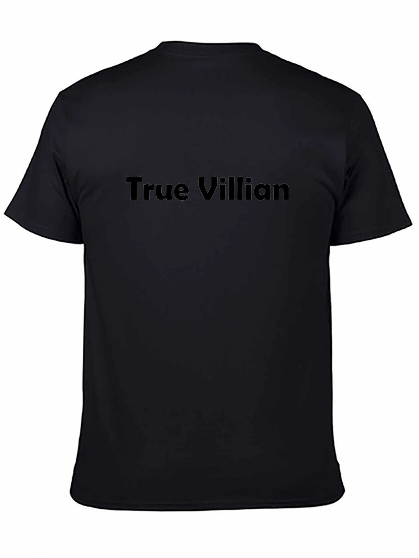 True Villain Black T-Shirt