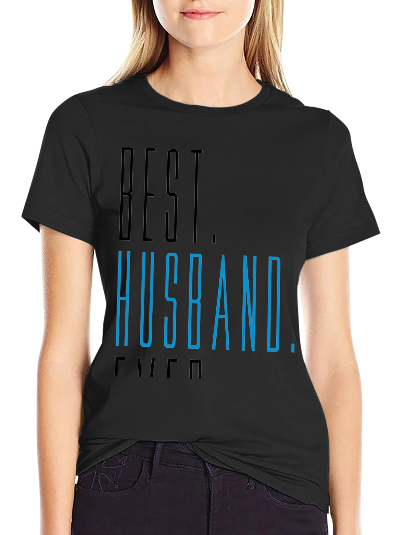 Best Husband Ever Graphic Tee - Black T-Shirt
