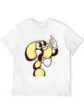 Question Mark Cartoon T-Shirt