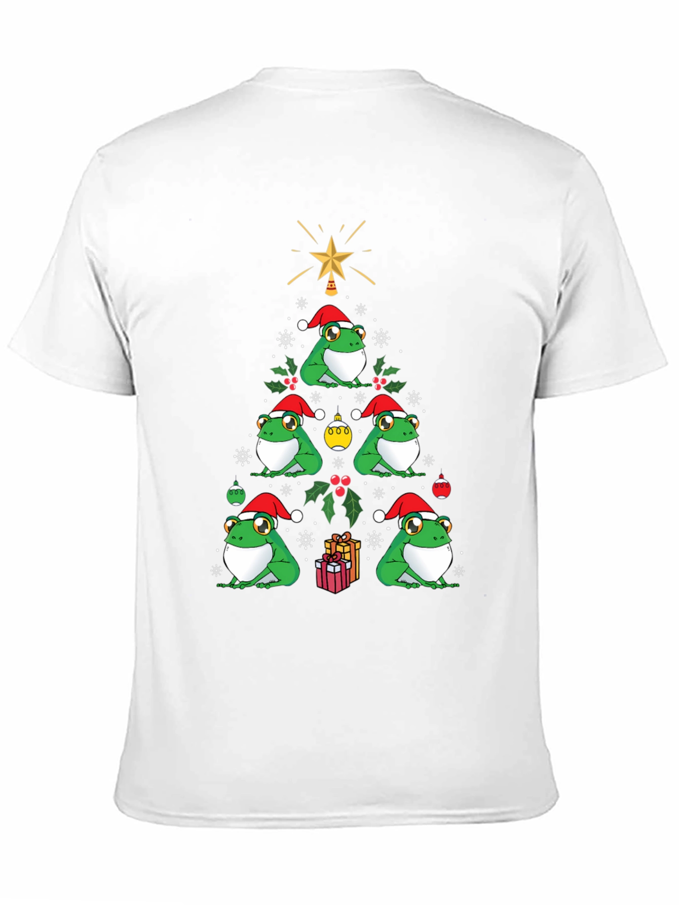 Christmas Frog Tree Graphic Tee