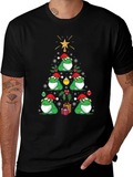 Christmas Frog Tree Graphic Tee