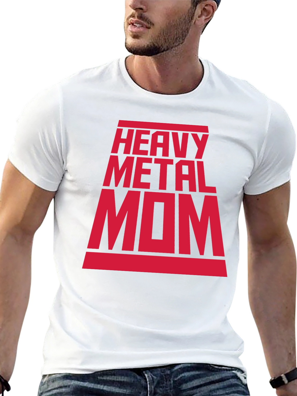Heavy Metal Mom Black T-Shirt