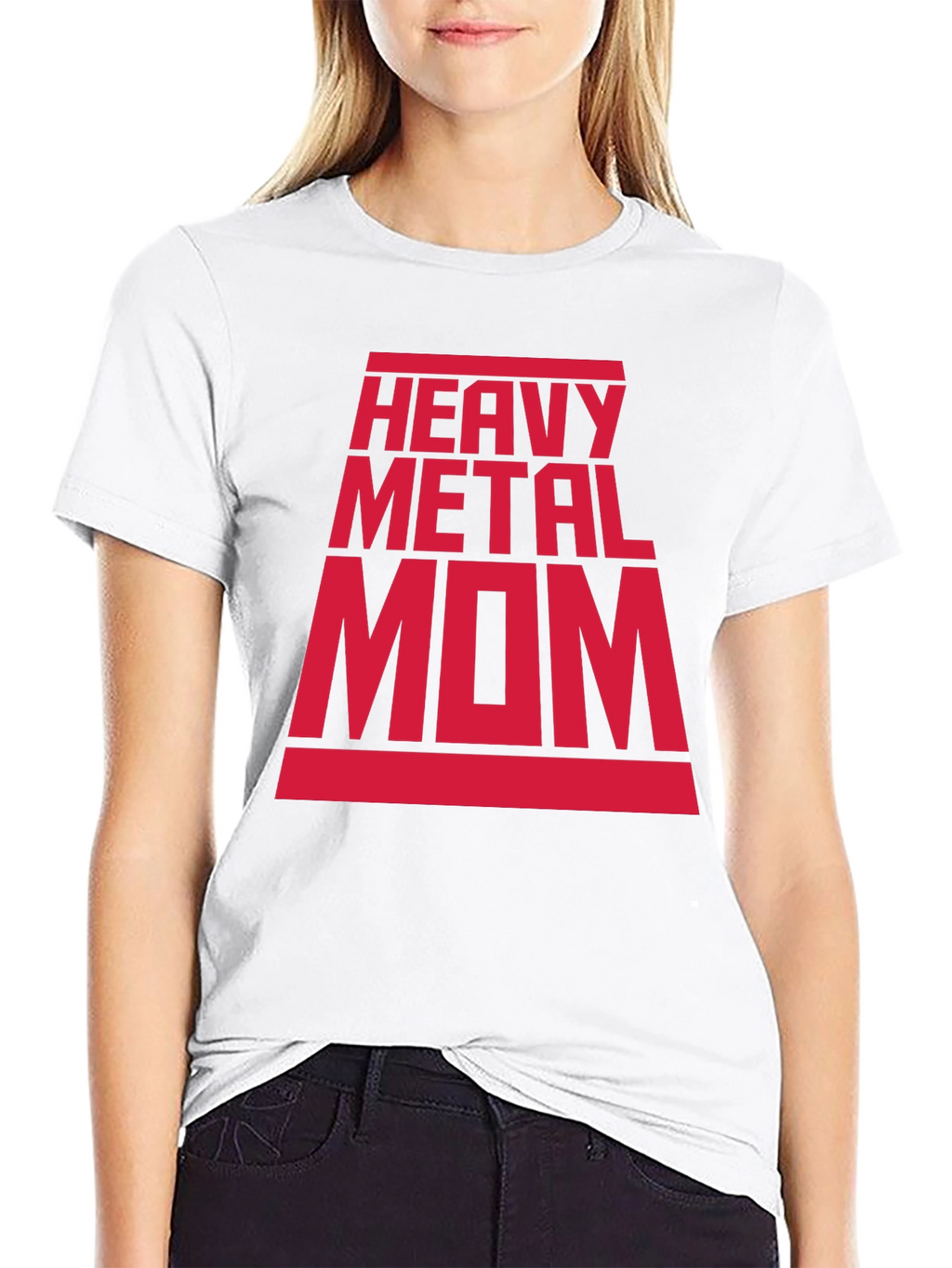 Heavy Metal Mom Black T-Shirt