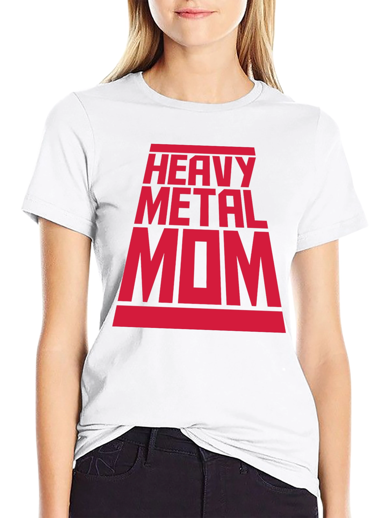 Heavy Metal Mom Black T-Shirt