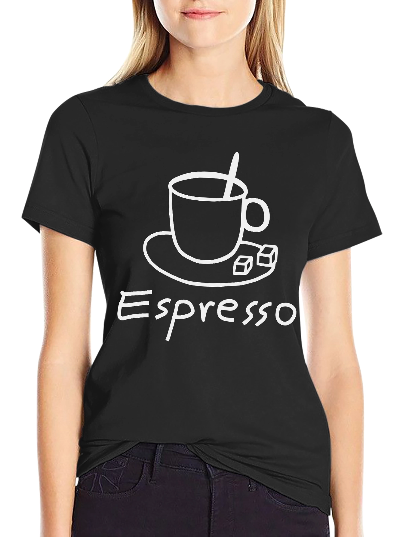 Espresso Graphic Tee - Black Coffee Lover T-Shirt