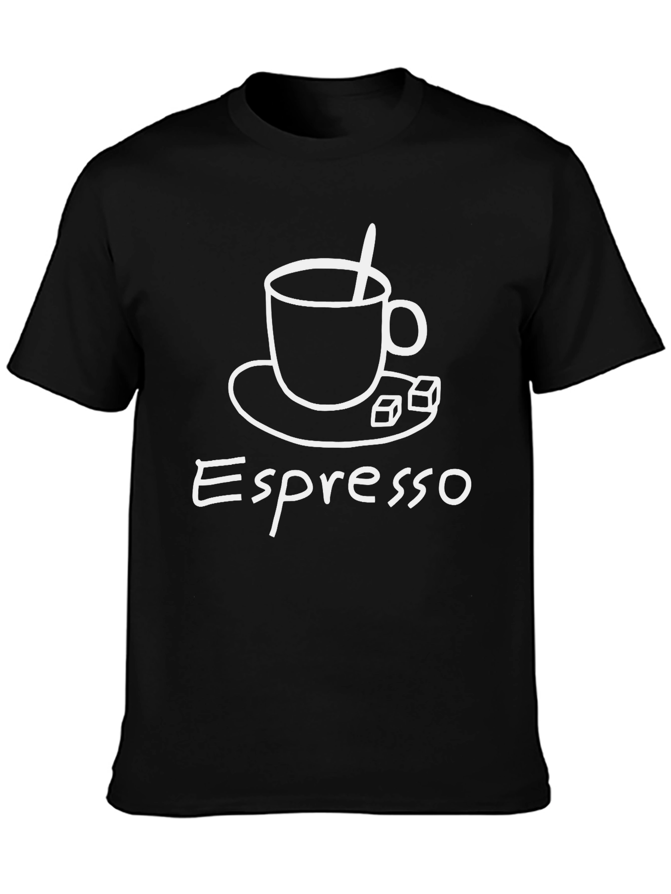 Espresso Graphic Tee - Black Coffee Lover T-Shirt