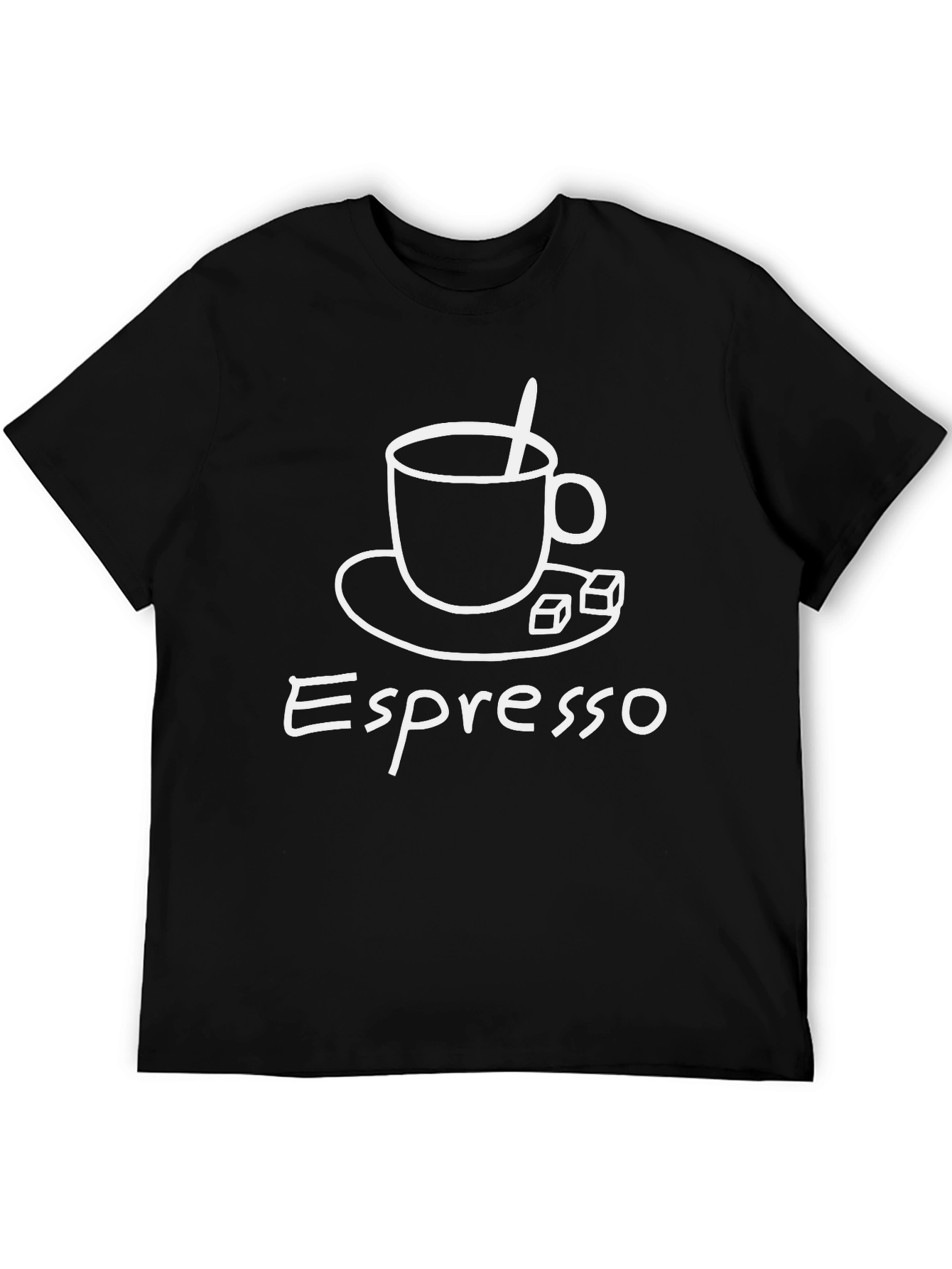 Espresso Graphic Tee - Black Coffee Lover T-Shirt