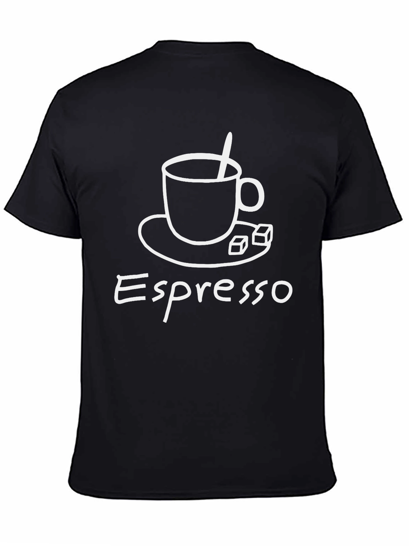 Espresso Graphic Tee - Black Coffee Lover T-Shirt