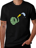 Garden Hose Graphic Tee - Casual Style