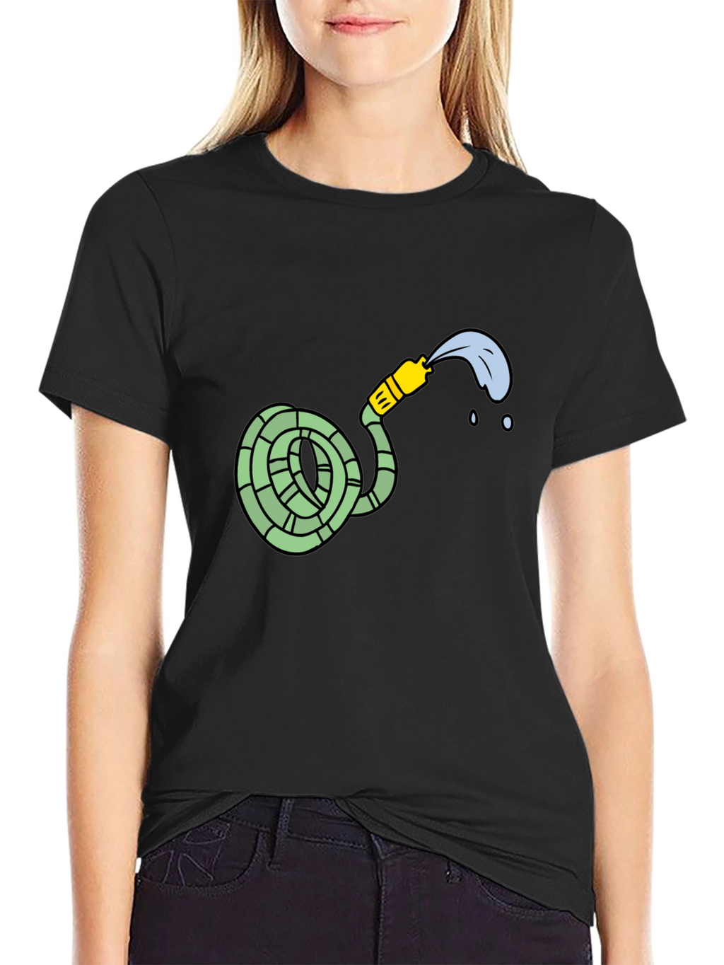 Garden Hose Graphic Tee - Casual Style