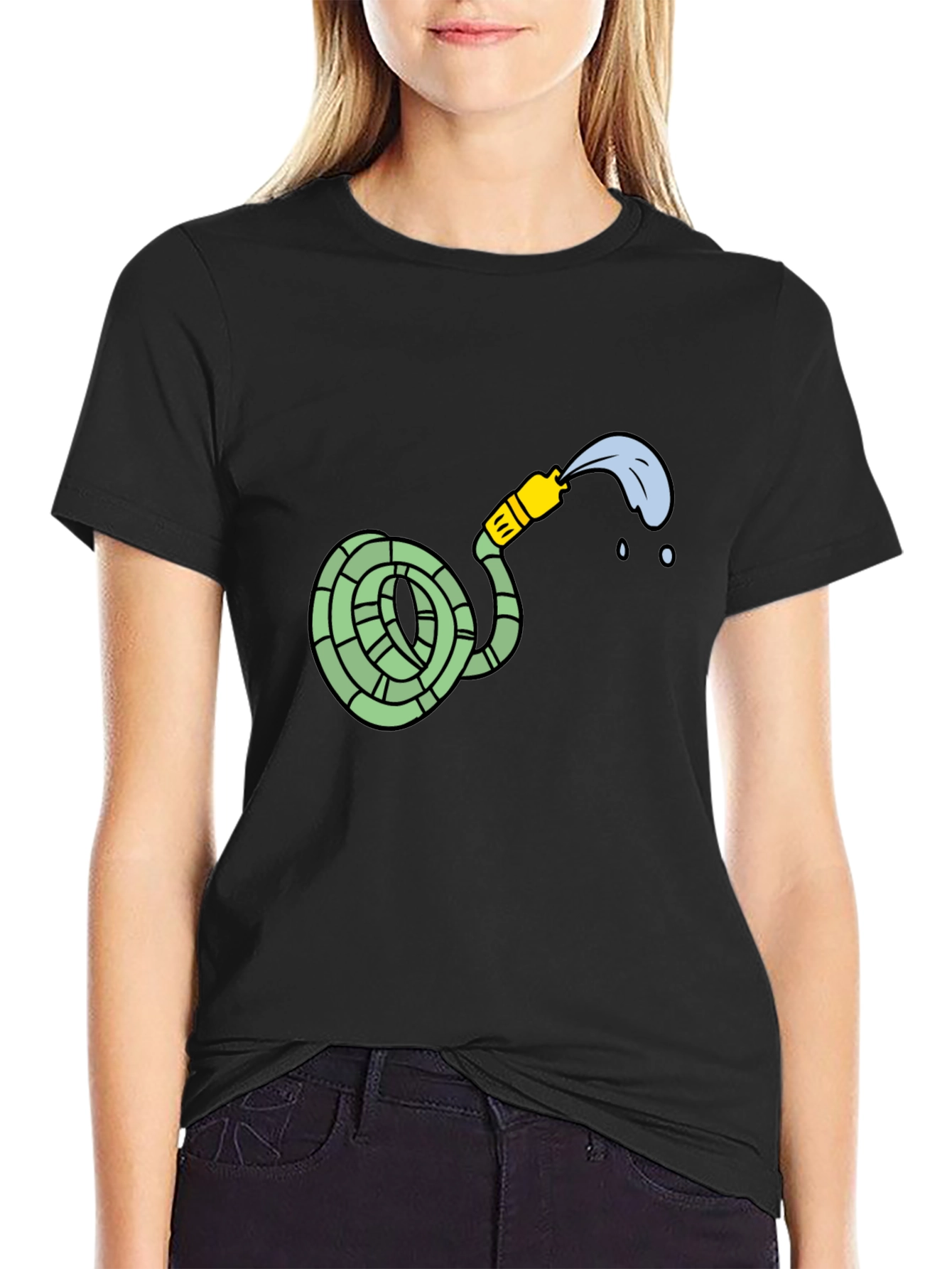 Garden Hose Graphic Tee - Casual Style