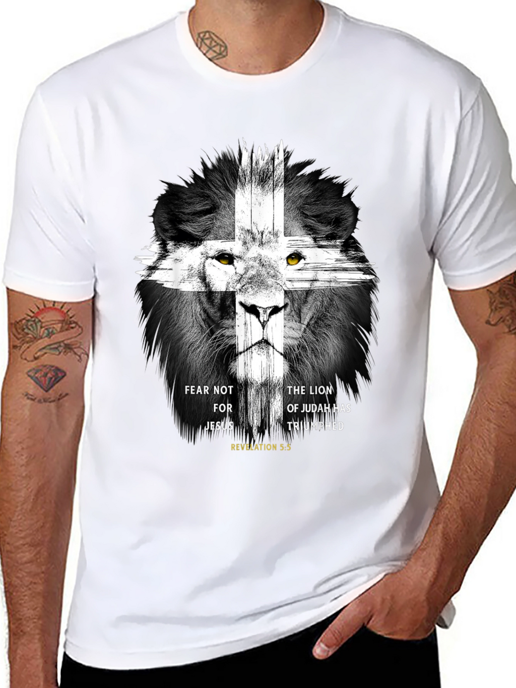 Lion of Judah T-Shirt - Christian Faith Apparel