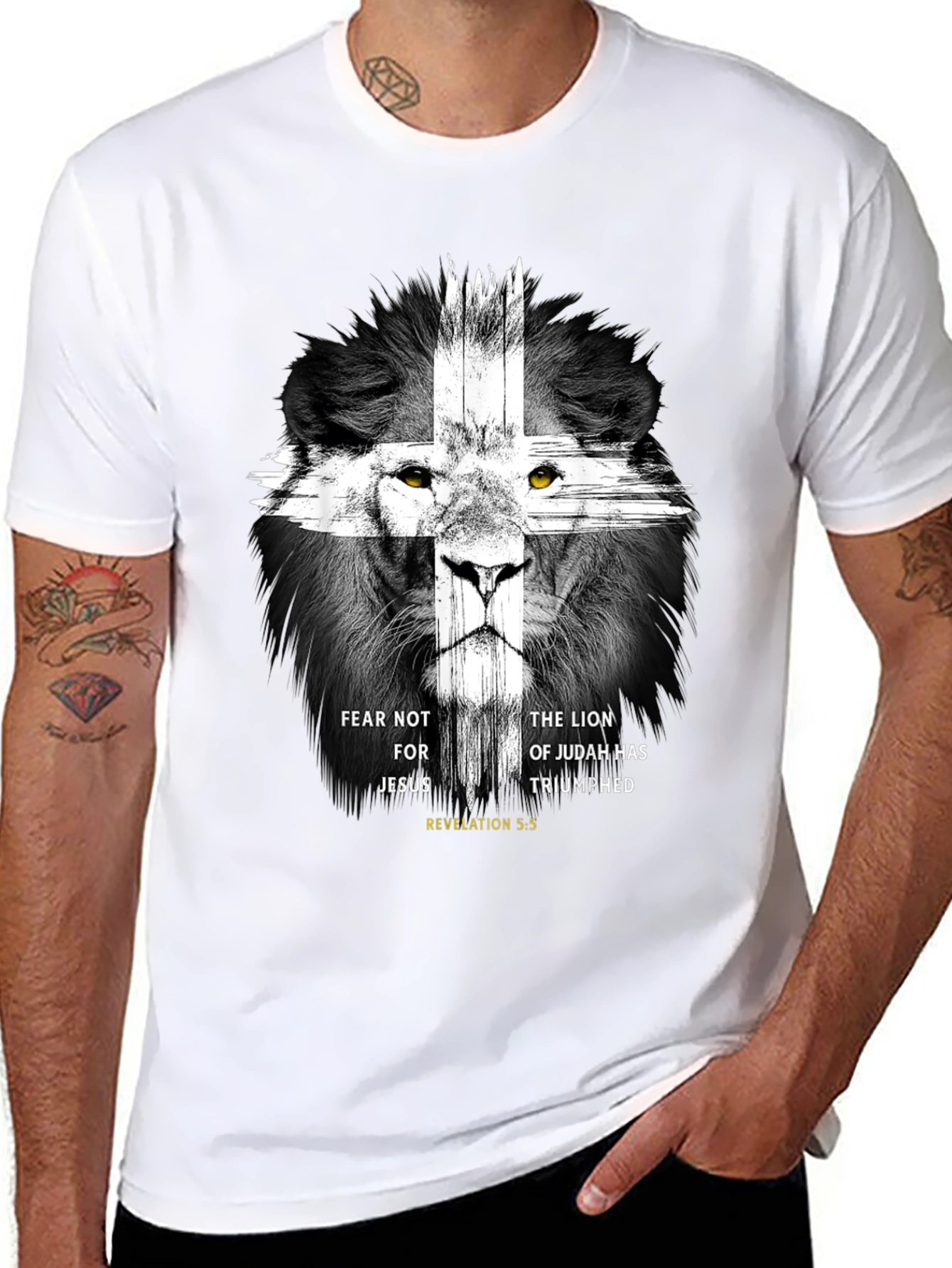 Lion of Judah T-Shirt - Christian Faith Apparel