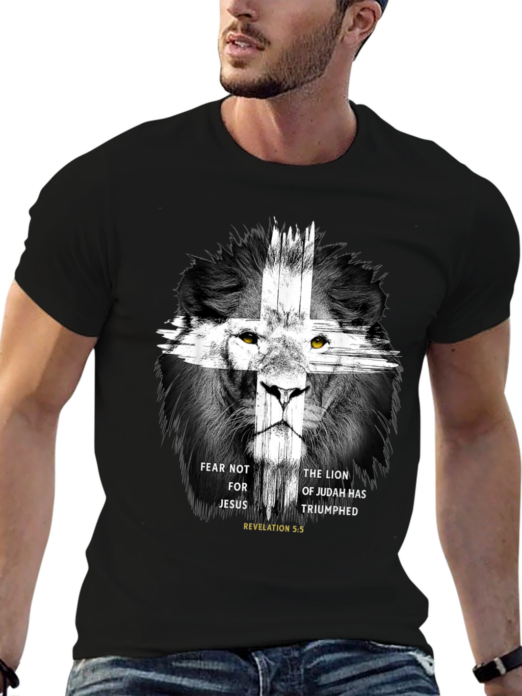 Lion of Judah T-Shirt - Christian Faith Apparel