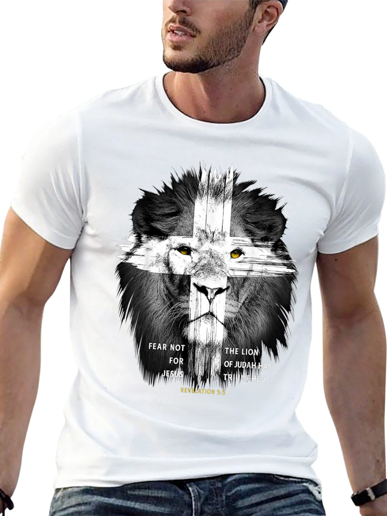 Lion of Judah T-Shirt - Christian Faith Apparel