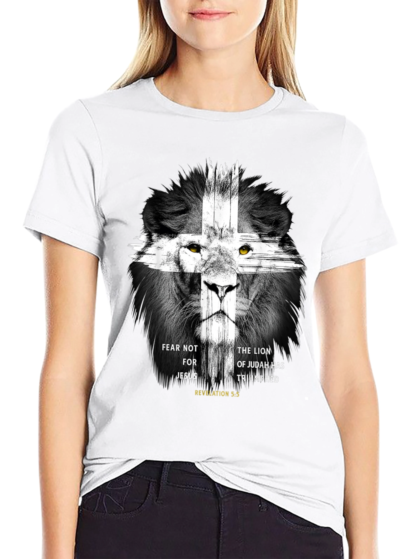 Lion of Judah T-Shirt - Christian Faith Apparel
