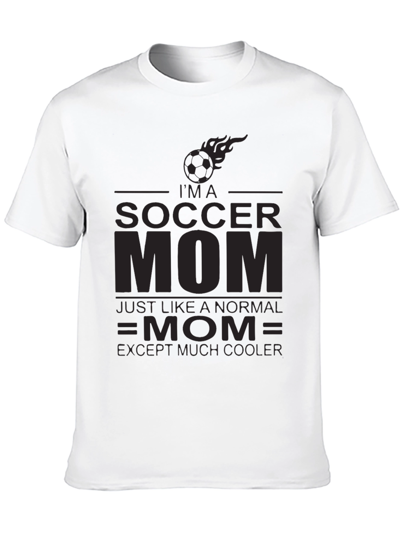 Soccer Mom Graphic Tee - Cool & Comfortable