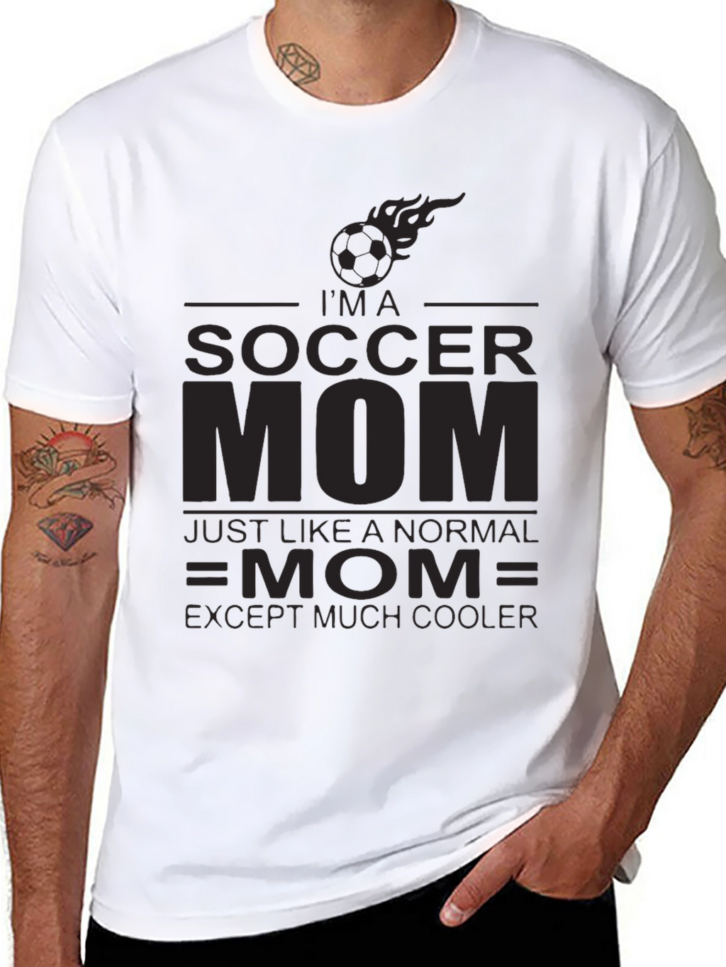 Soccer Mom Graphic Tee - Cool & Comfortable