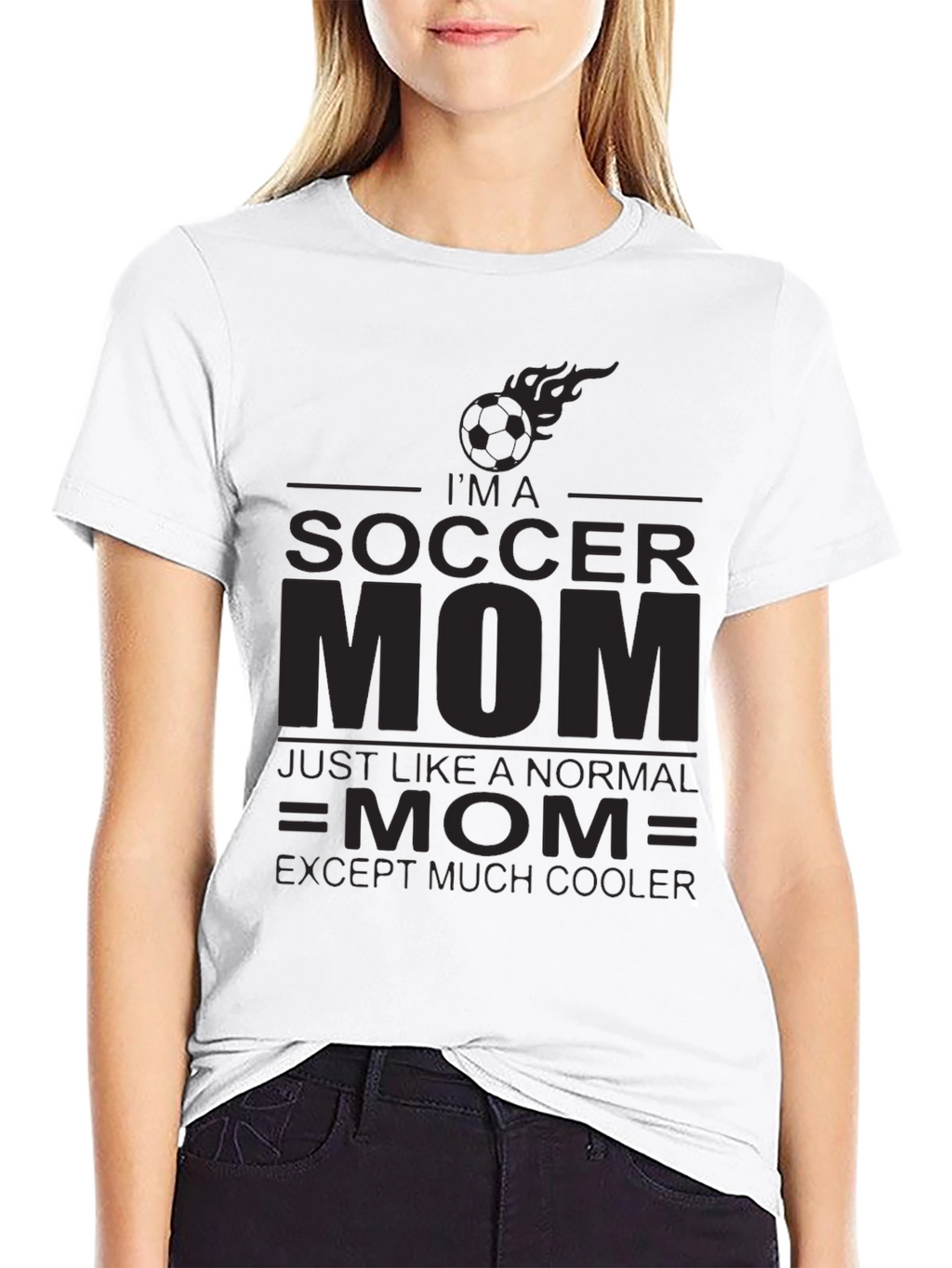 Soccer Mom Graphic Tee - Cool & Comfortable