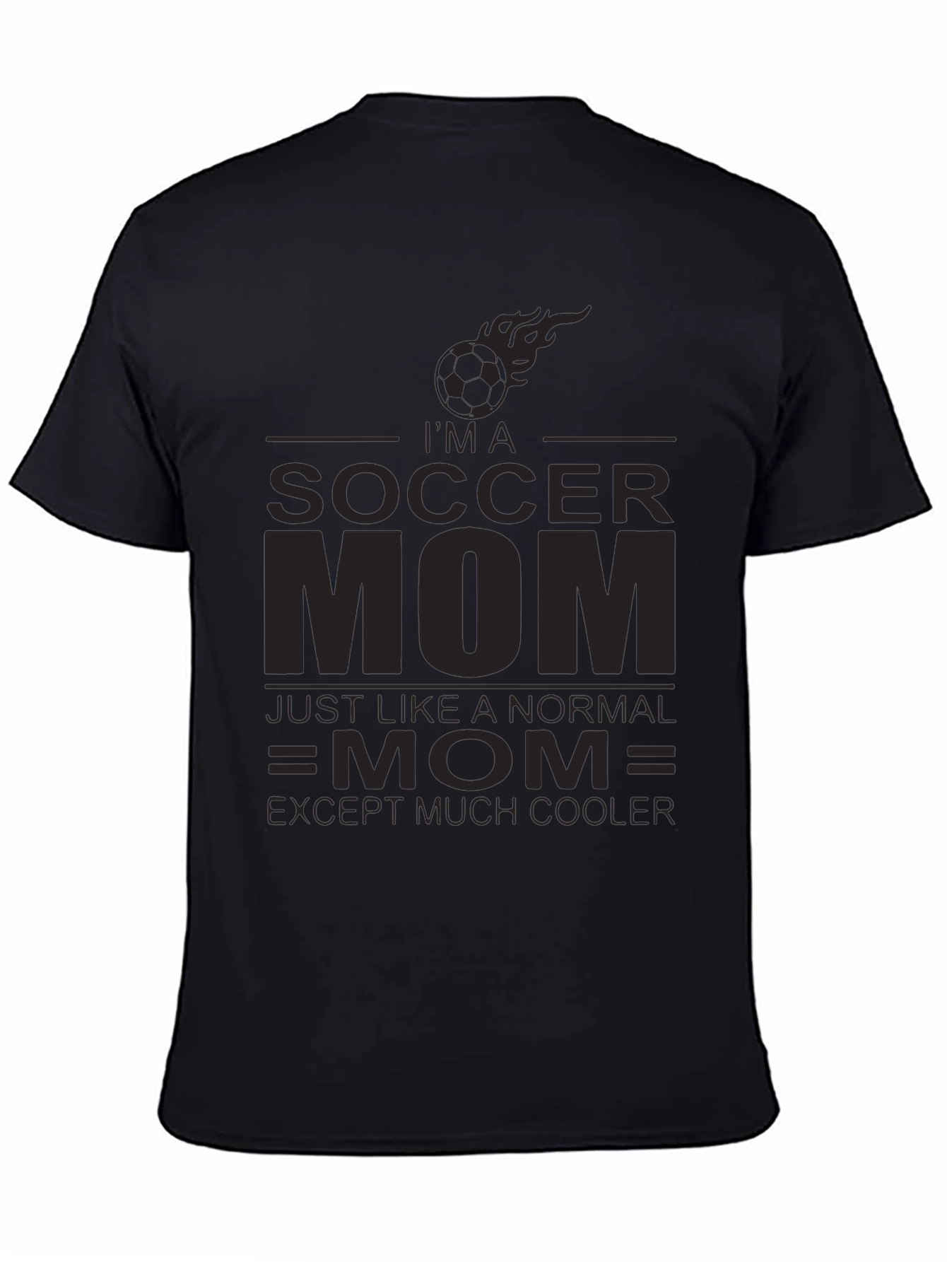 Soccer Mom Graphic Tee - Cool & Comfortable