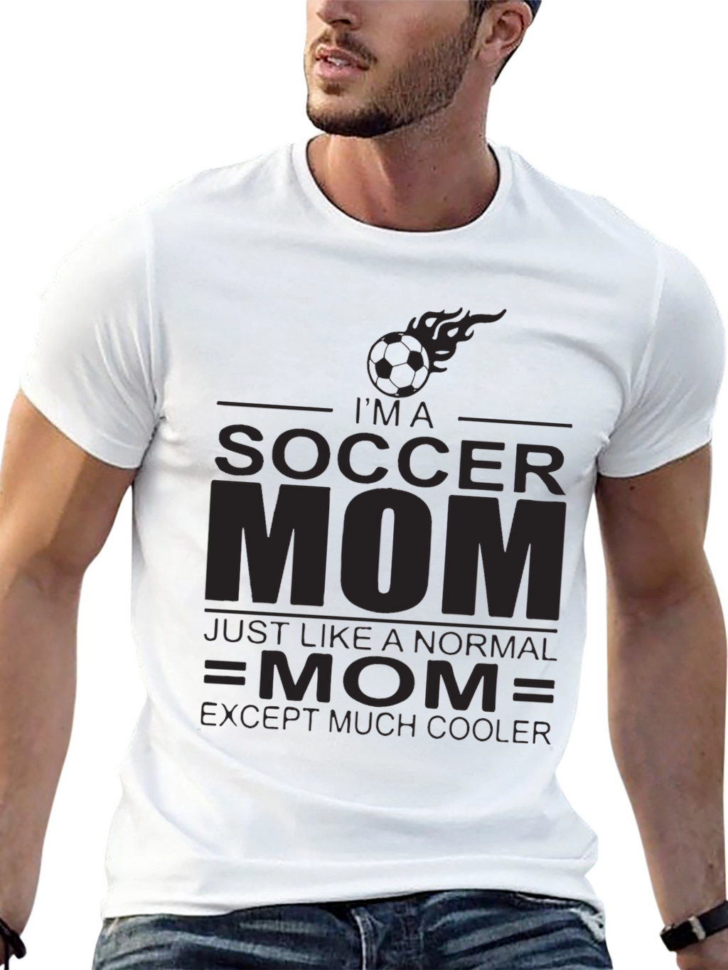 Soccer Mom Graphic Tee - Cool & Comfortable