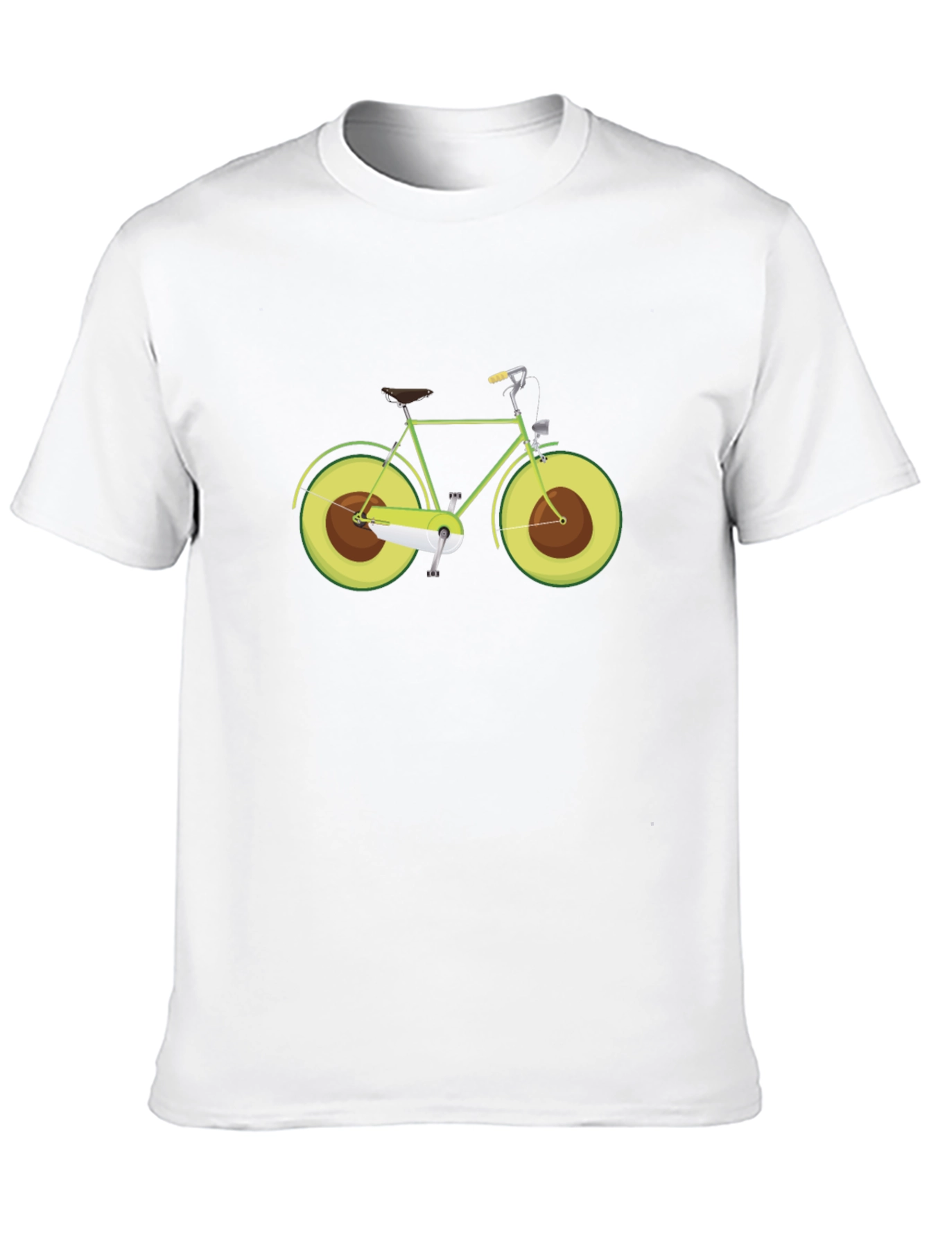 Avocado Bicycle Graphic Tee