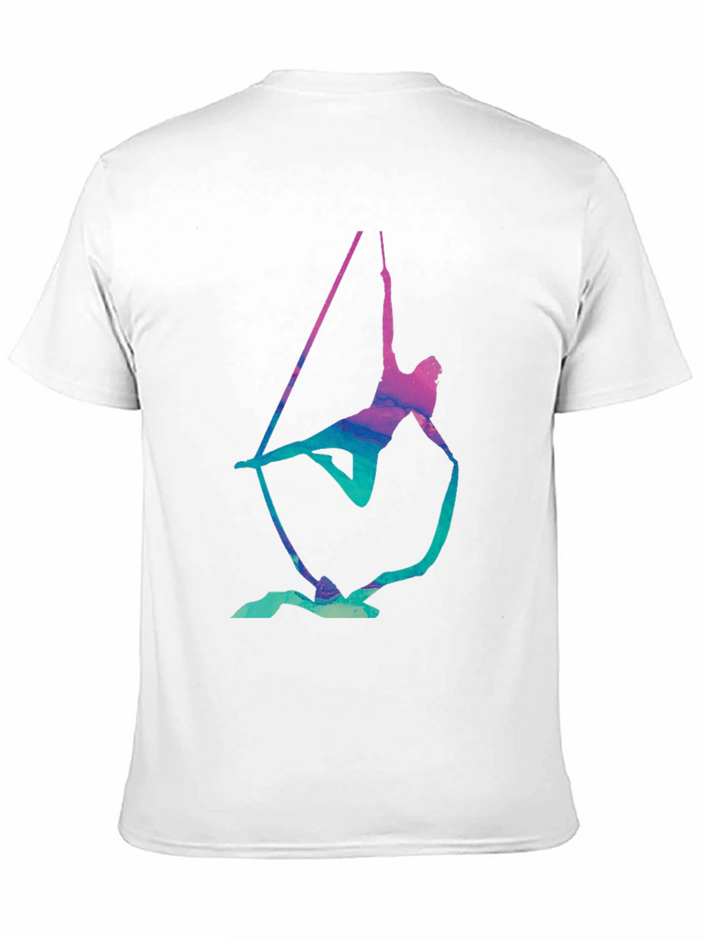 Aerialist Black T-Shirt - Acrobat Silk Design