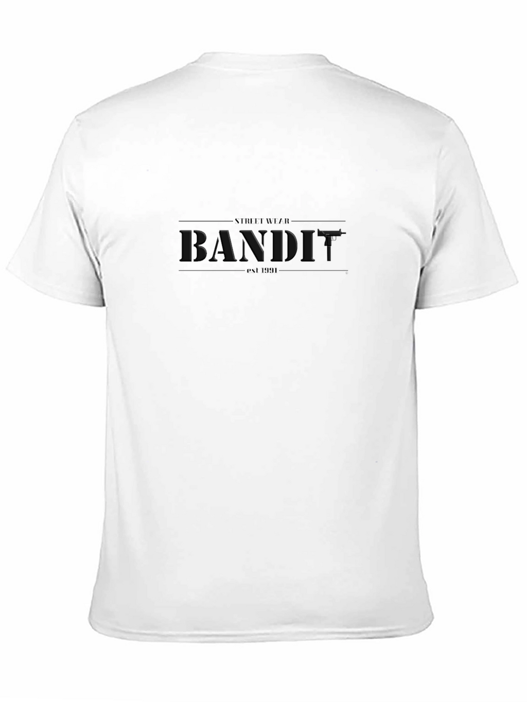 Bandit Streetwear Black Graphic T-Shirt