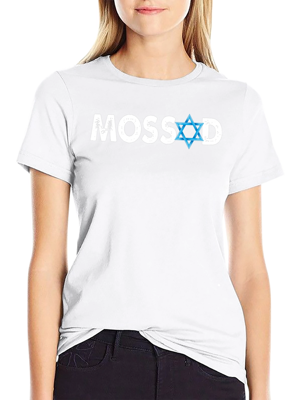 Mossad Star of David T-Shirt - Classic Black Tee