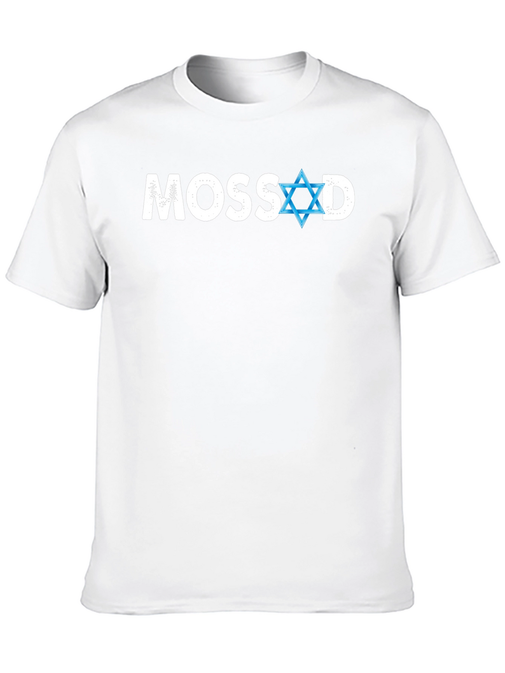 Mossad Star of David T-Shirt - Classic Black Tee