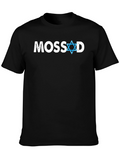 Mossad Star of David T-Shirt - Classic Black Tee