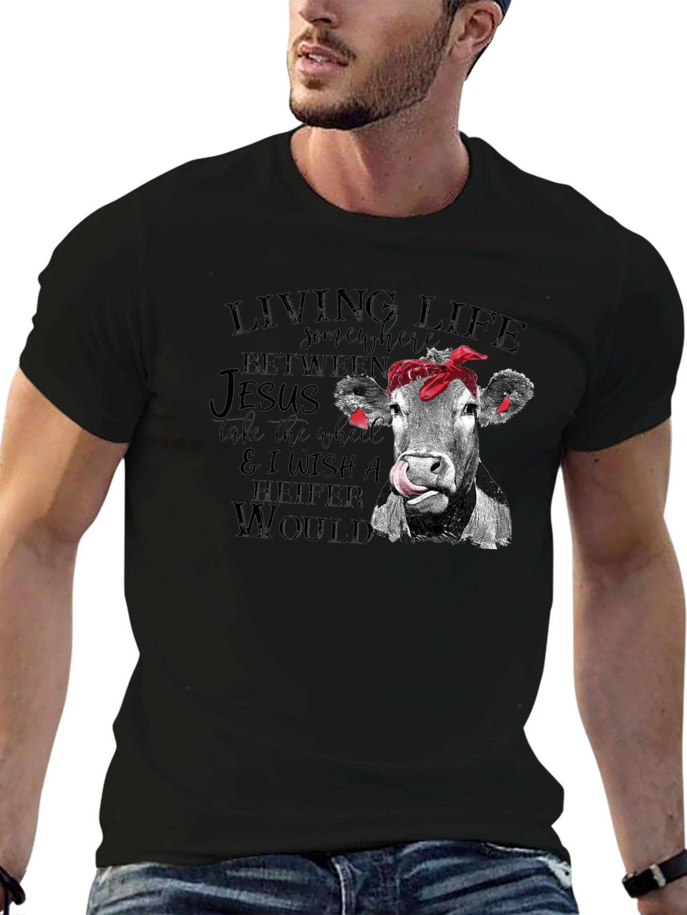Living Life Heifer Would T-Shirt